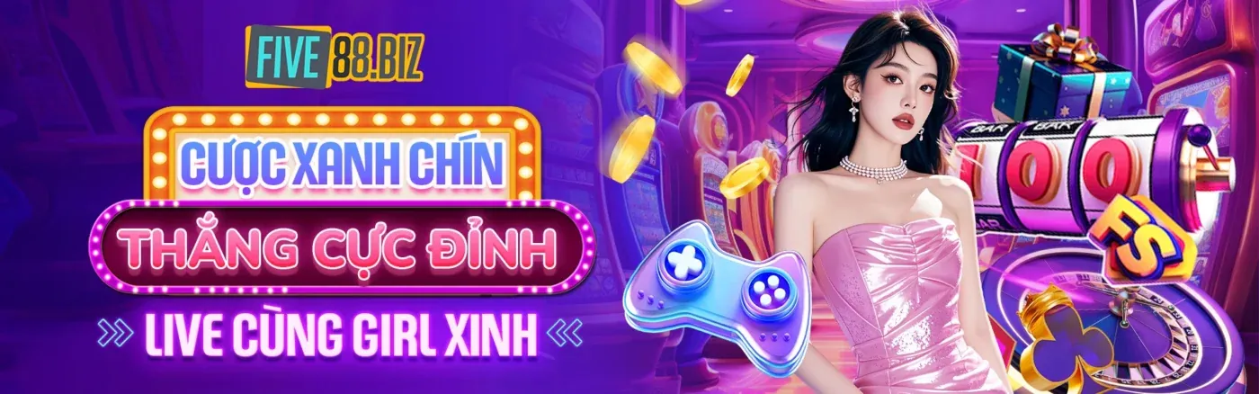 Sân vận động với ánh đèn rực rỡ và logo 5icse Win, tượng trưng cho chiến thắng cá cược thể thao